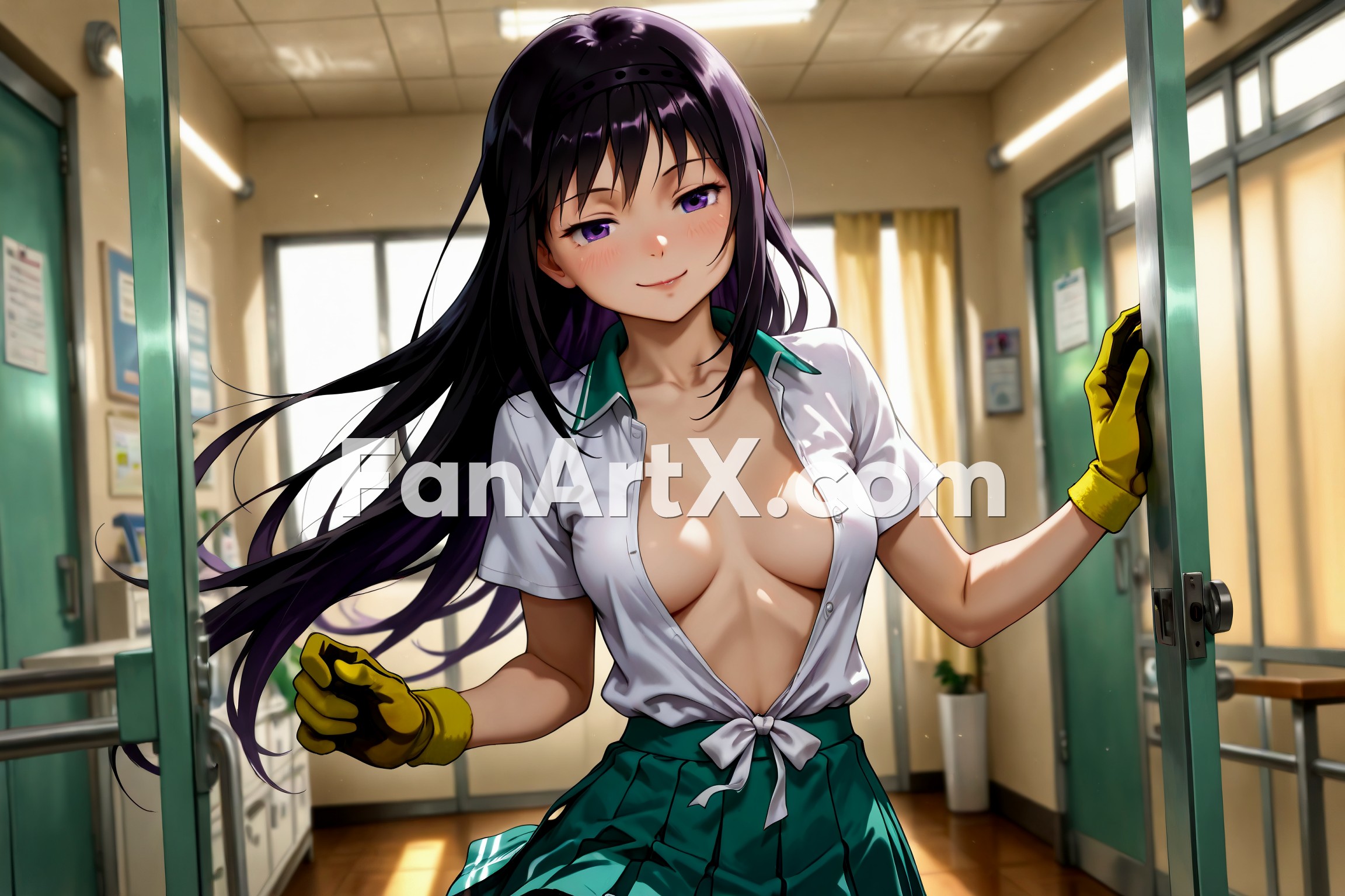 Akemi Homura Puella Magi Madoka Magica Fanart 9156056